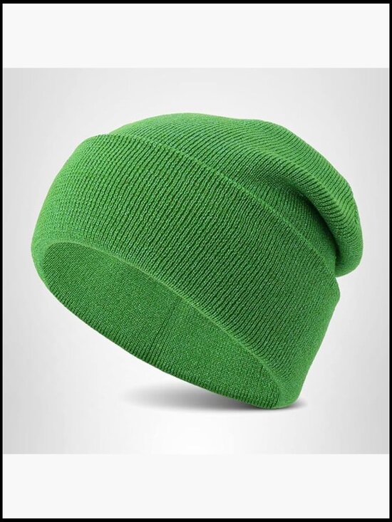 Metallic Beanie - Wool Blend Winter Hat main image 4